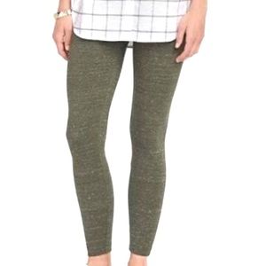 💋Old Navy Olive Green Space Dyed Marled Skinny Leg Leggings